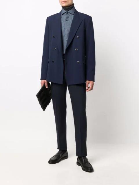 MISMO Woven Clutch Bag In Black