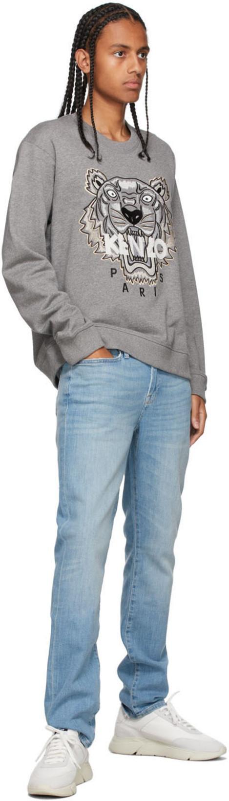 FRAME L'homme Skinny Jeans In Osborne Grind