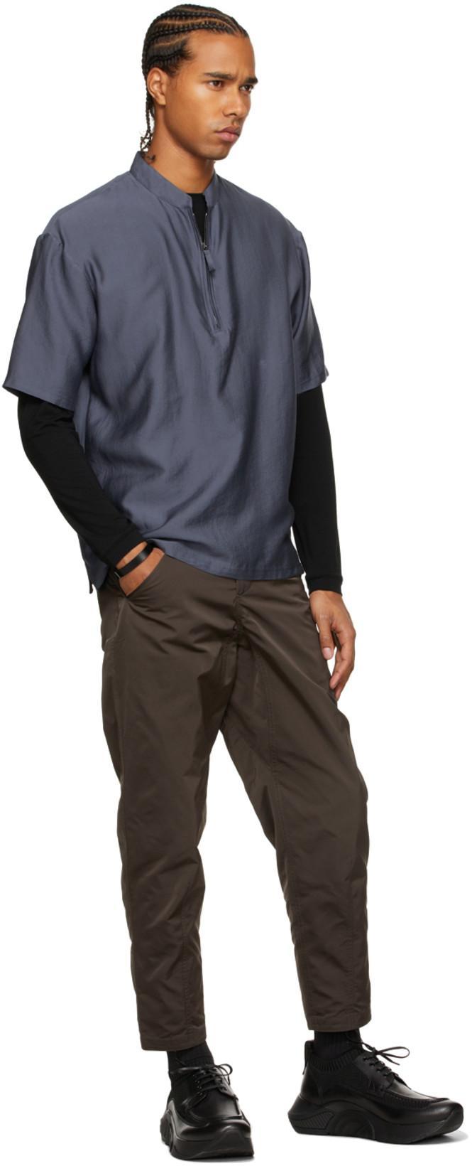 GIORGIO ARMANI Viscose Blend T-shirt In Black