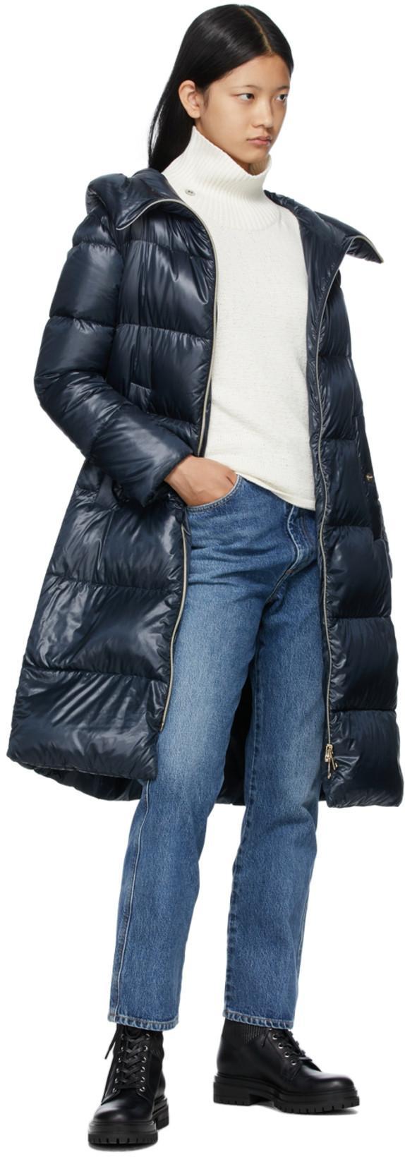 AGOLDE Toni Slim Straight-leg Jeansa In Blue