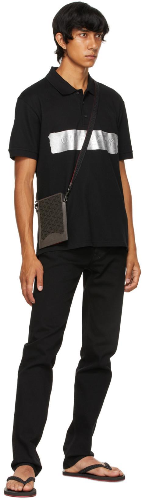 CHRISTIAN LOUBOUTIN Man Thong Sandal Black Size 8 Rubber