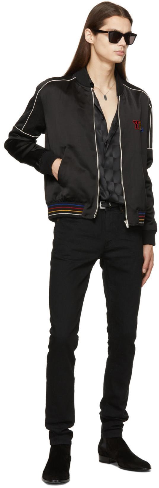 SAINT LAURENT Wyatt 30 Chelsea Boots In Black