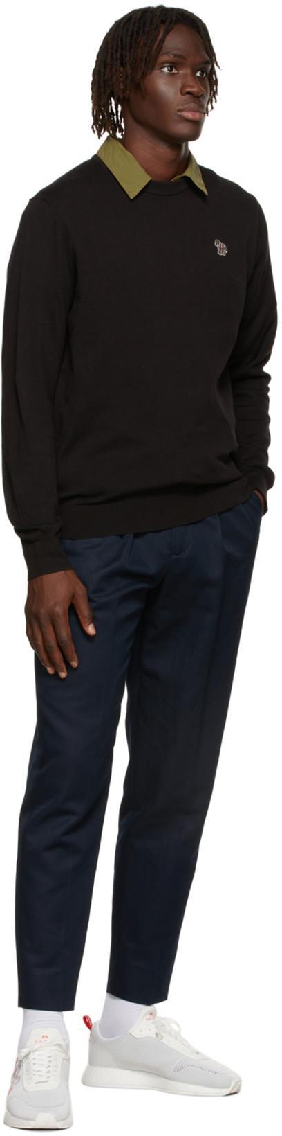 PS BY PAUL SMITH Ps Paul Smith Zebra Logo Sweatshirt With Zebra Logo In Black