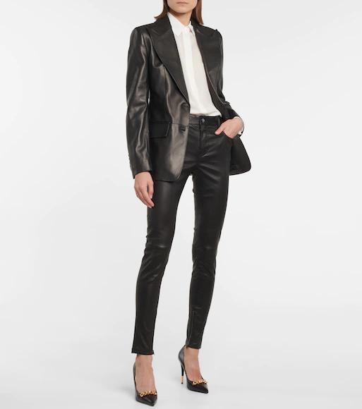 SAINT LAURENT Silk Crêpe De Chine Shirt In White