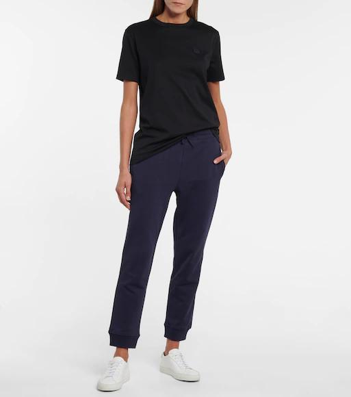 ACNE STUDIOS Ellison Face Short Sleeve Shirt In Black