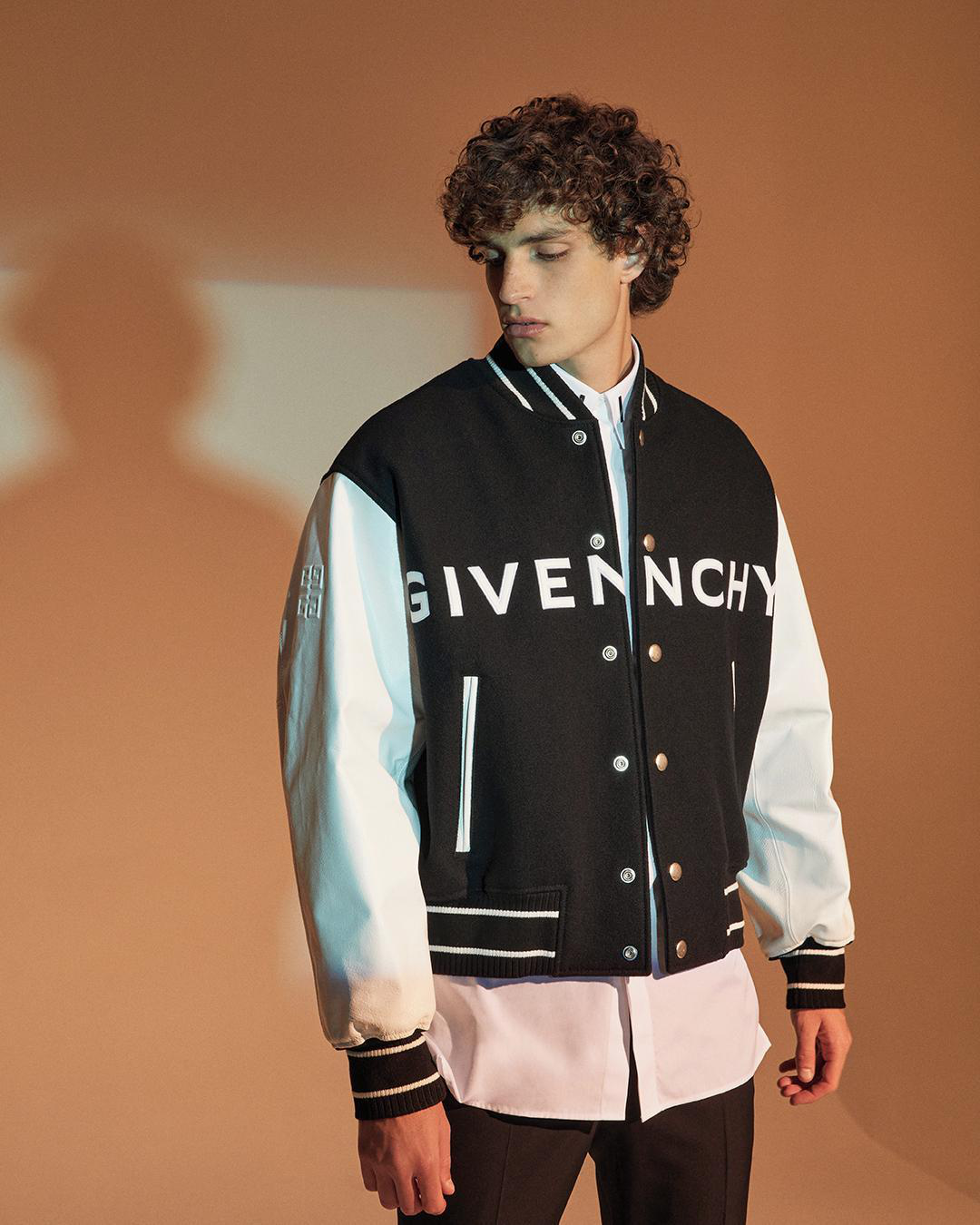 GIVENCHY Black Bomber Jacket