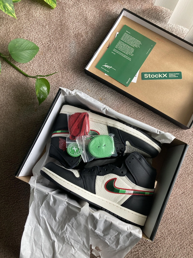 Nike Air Jordan 1s (A Star is born)  | Wearing: Jordan Air  1 Retro High Og "sports Illustrated/a Star Is Born" Sneakers In Black