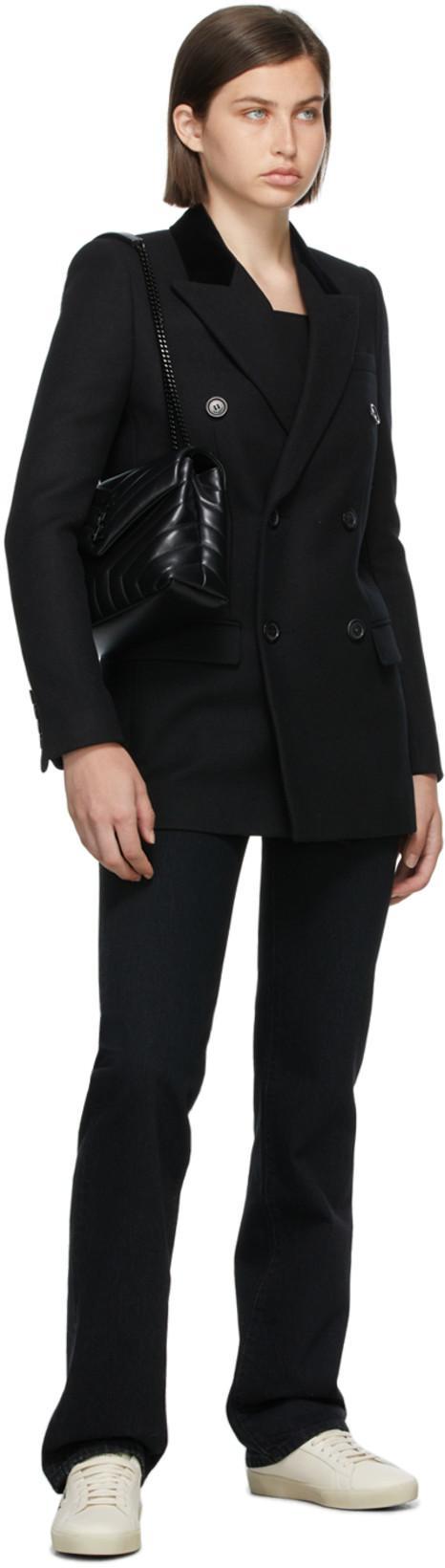 SAINT LAURENT Court Classic Distressed Logo-embroidered Canvas And Leather Sneakers In White