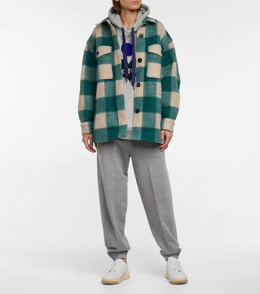 ISABEL MARANT ÉTOILE Isabel Marant Etoile White Hoodie With Tonal Logo Print In Cotton Blend Woman