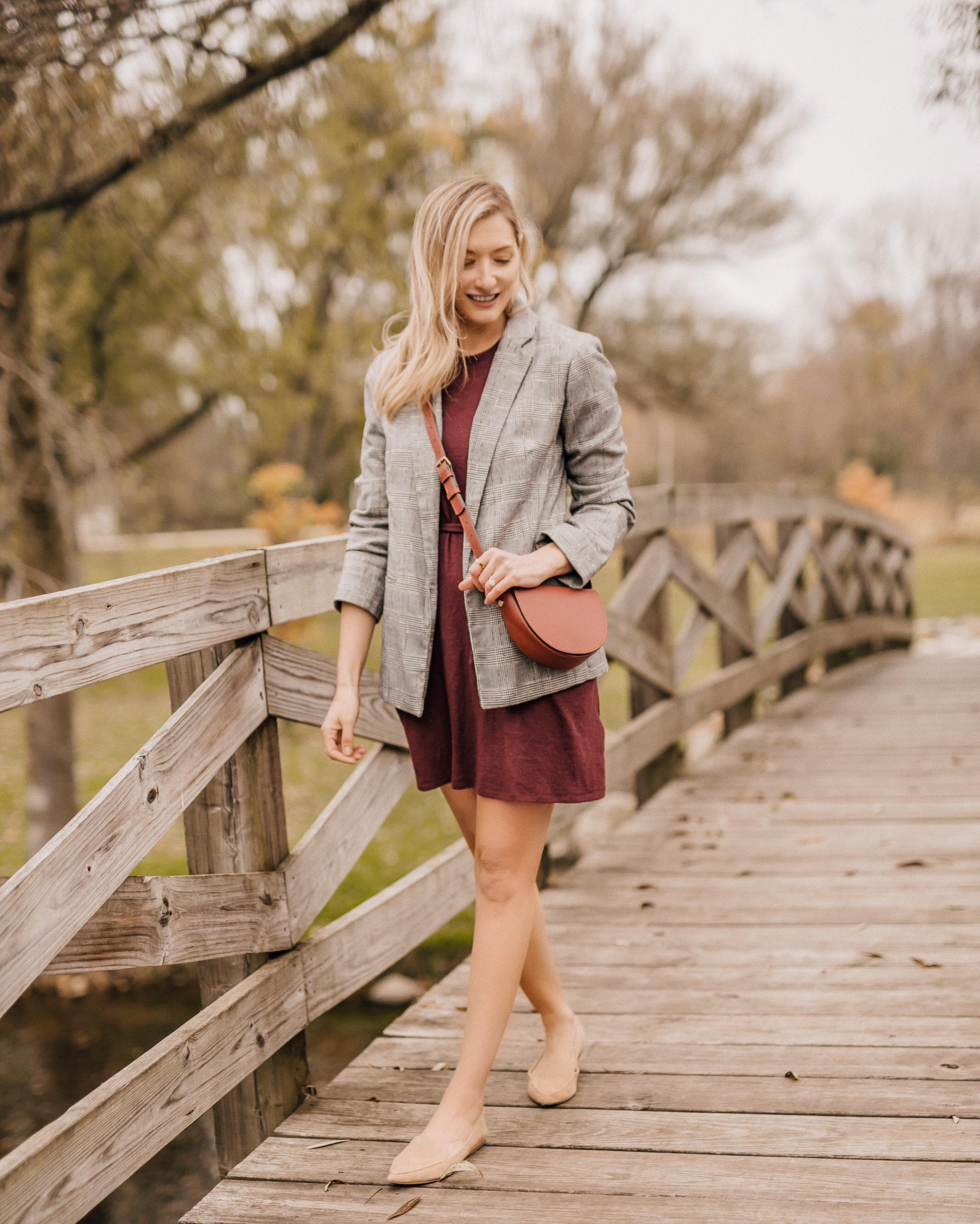 POLO RALPH LAUREN Double-breasted Wool-blend Blazer In Blue