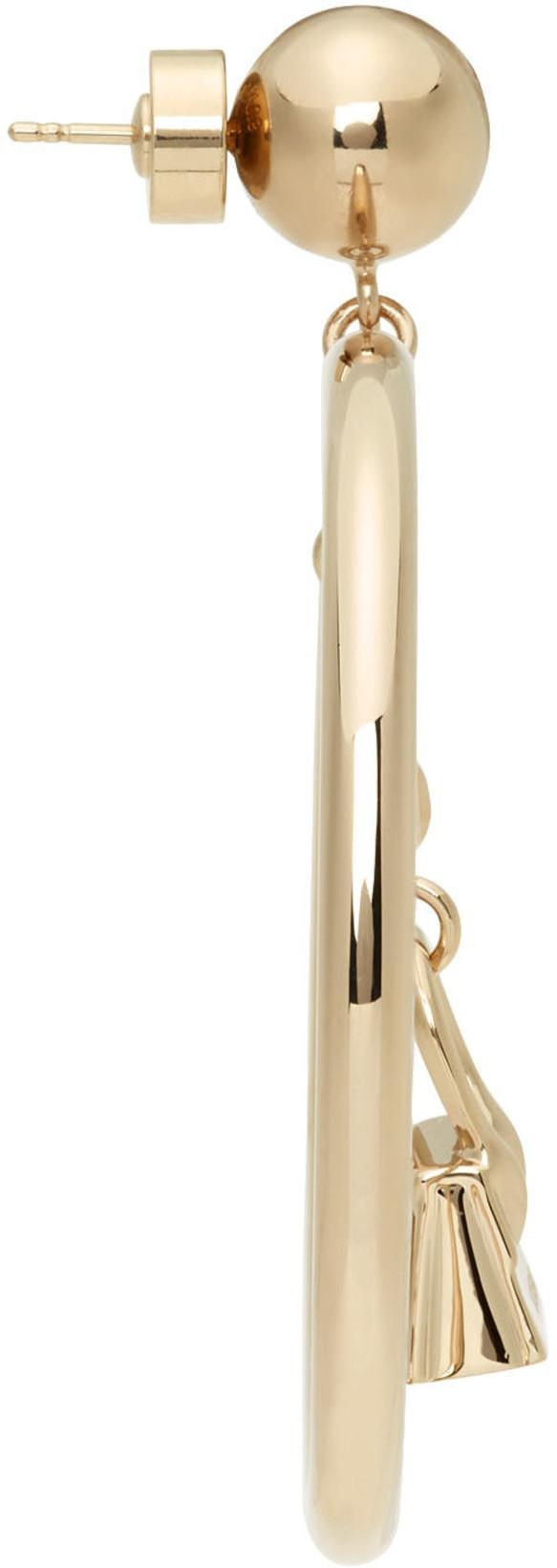 VERSACE Embroidered Logo Baseball Cap In Black