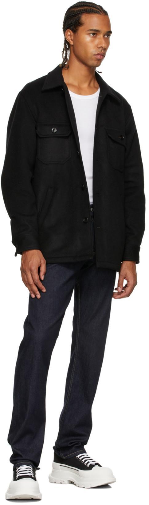 ALEXANDER MCQUEEN Alexander Mc Queen Black/white Tread Slick Shoes