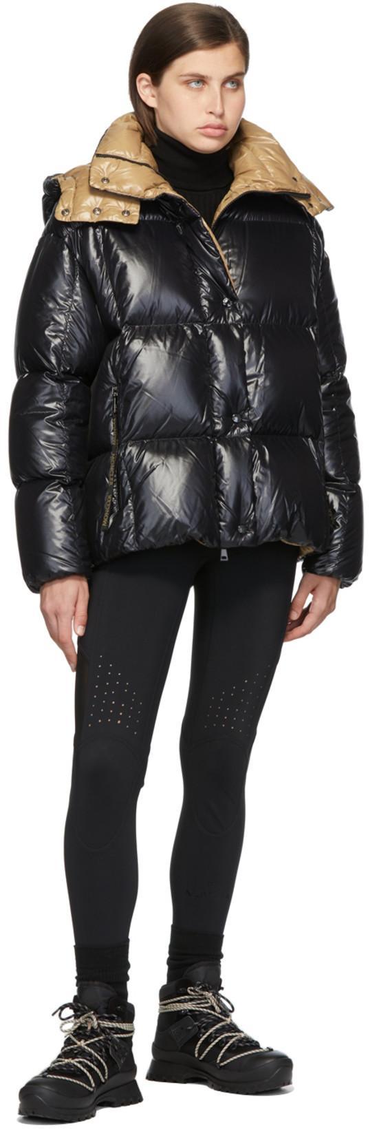 MONCLER Karakorum Convertible Hooded Quilted Glossed-ripstop Down Jacket In Black