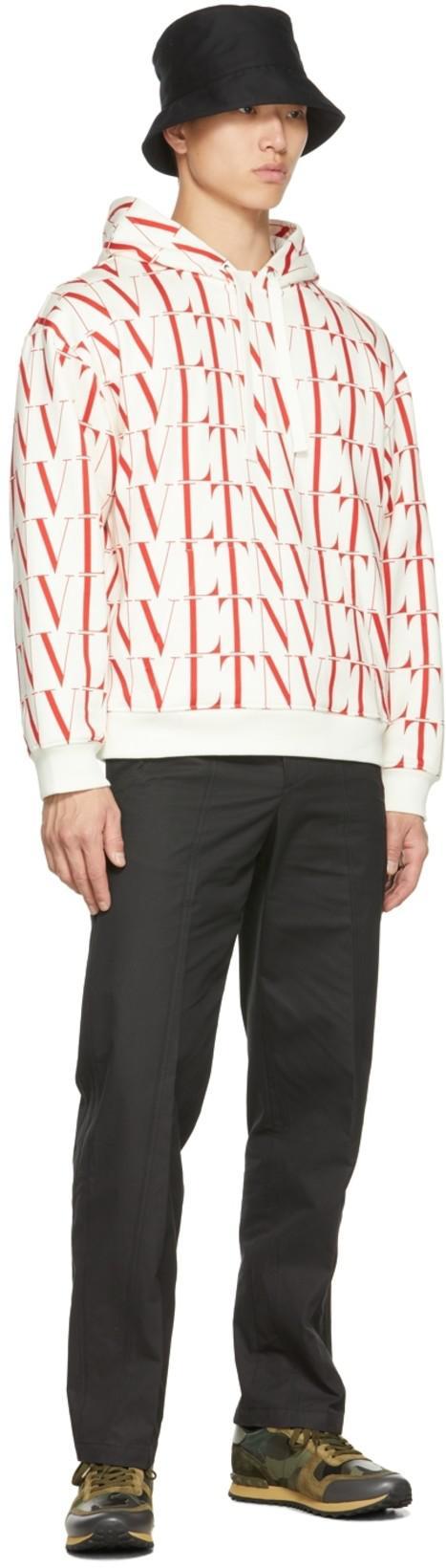 VALENTINO GARAVANI Rockrunner Camouflage-print Leather And Suede Low-top Trainers