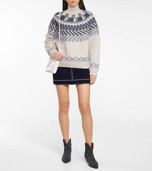 ISABEL MARANT Gray Dewina Ankle Boots In Black