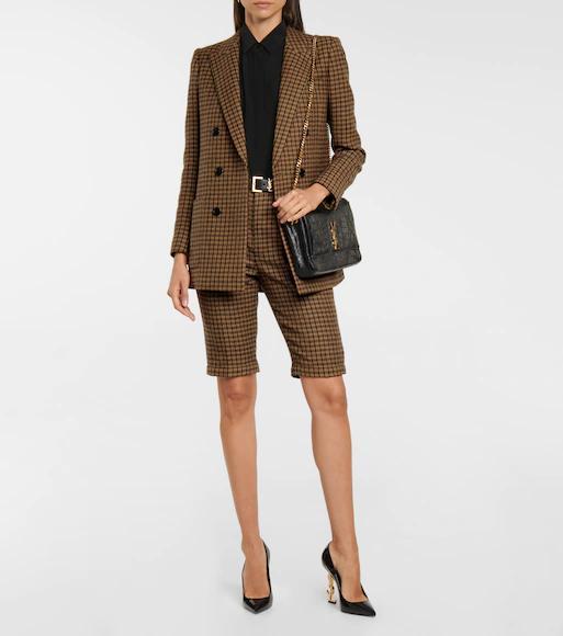 SAINT LAURENT 110mm Opyum Patent Ysl-heel Pumps In Black