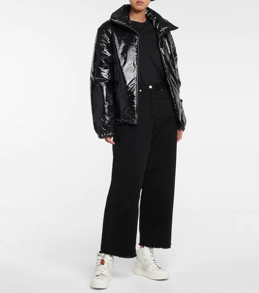 ACNE STUDIOS Ellison Face Short Sleeve Shirt In Black