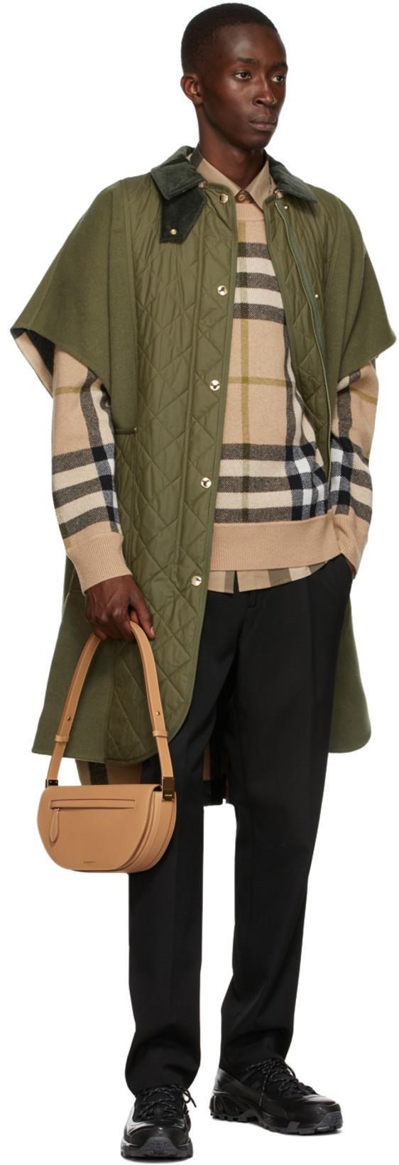 BURBERRY Men Cotton Shirt With Check Print In Multi