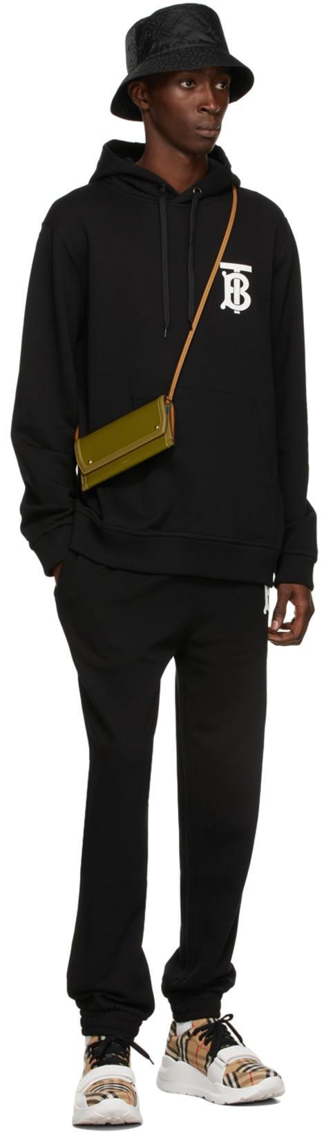 BURBERRY Check Fabric Sneakers In White