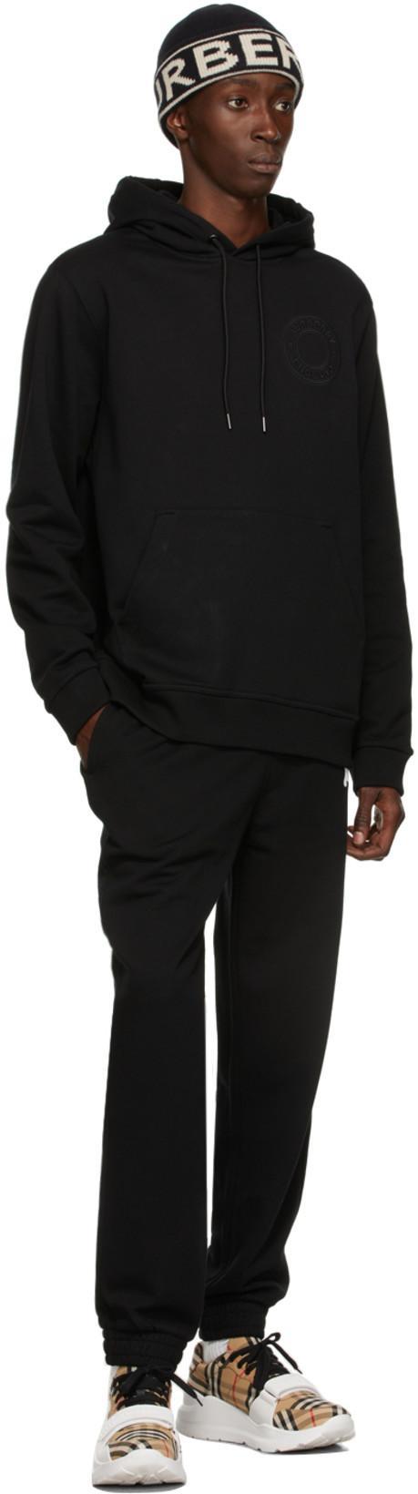 BURBERRY Check Fabric Sneakers In White