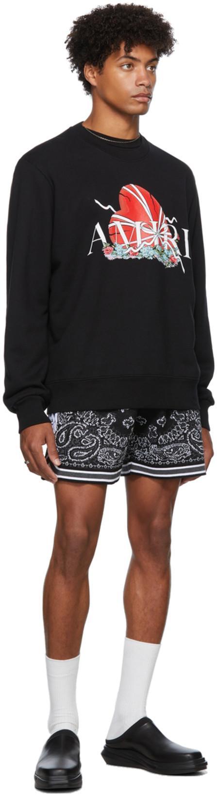 AMIRI Cotton T-shirt With Logo Print In Black