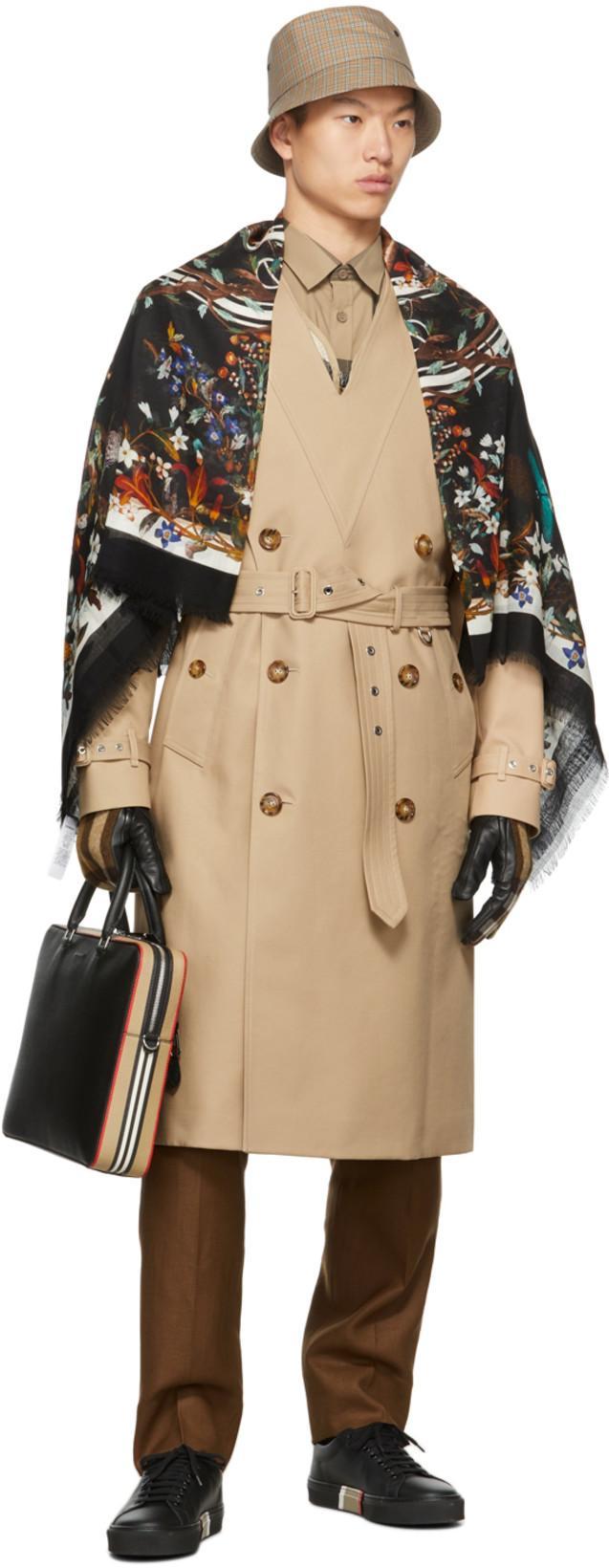 BURBERRY Summerton Long-sleeved Check Shirt In Brown