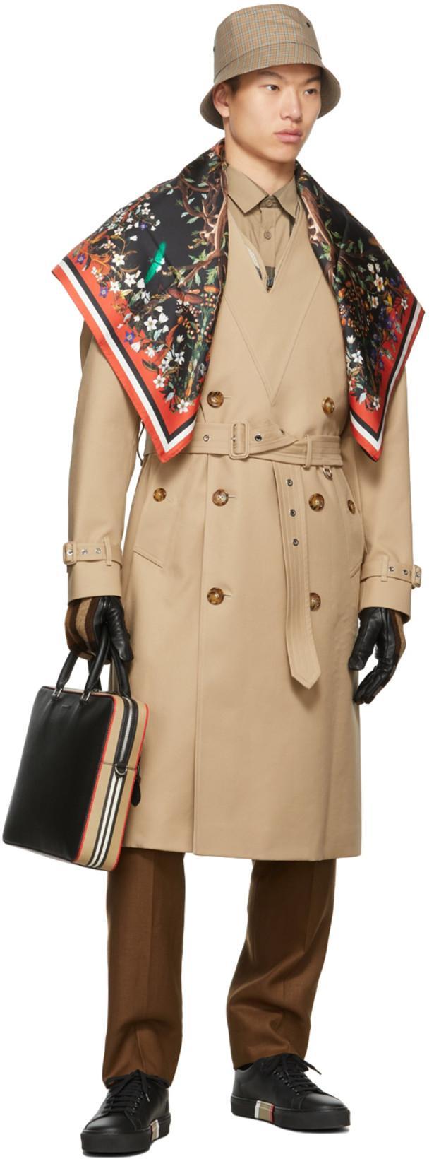 BURBERRY Summerton Long-sleeved Check Shirt In Brown