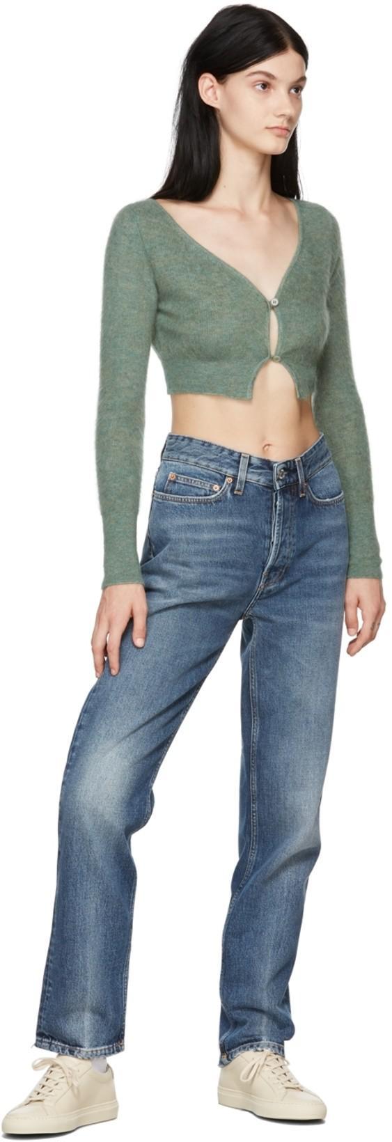 JACQUEMUS Green La Montagne 'le Cardigan Alzou' Cardigan