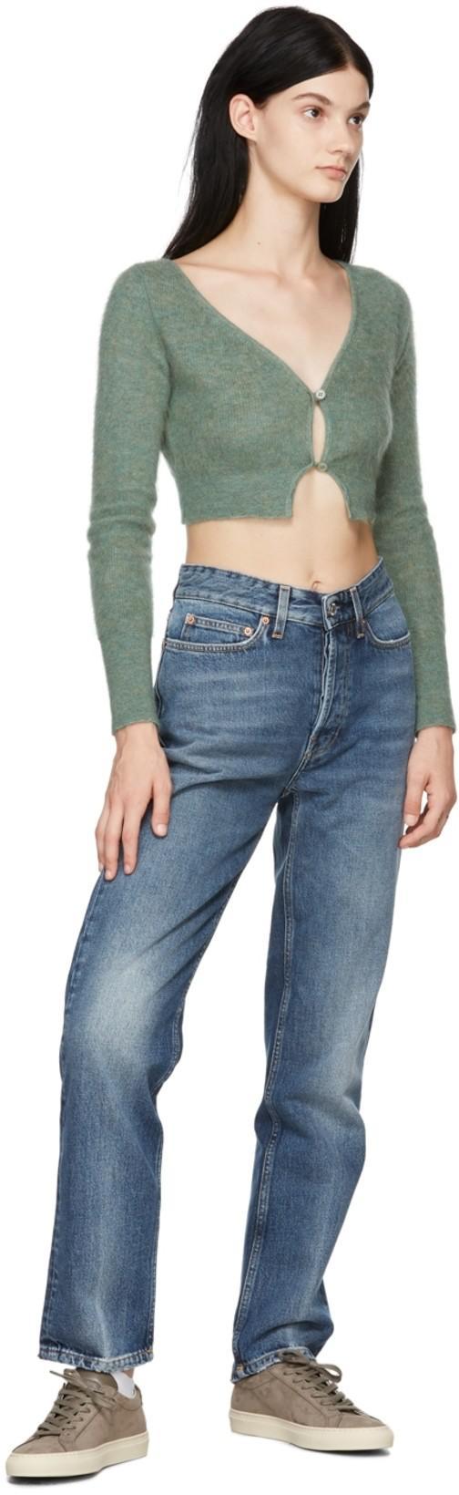 JACQUEMUS Green La Montagne 'le Cardigan Alzou' Cardigan