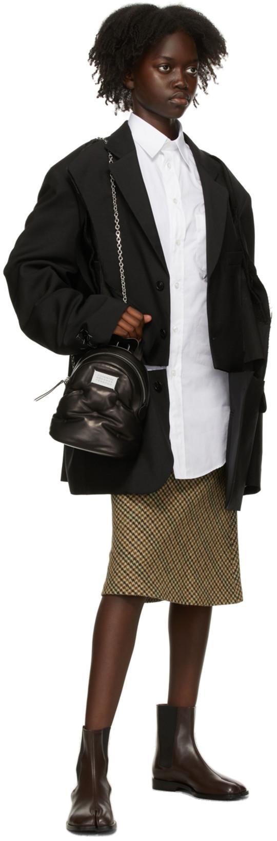 MAISON MARGIELA Long-sleeve Plain Organic Cotton Shirt In White