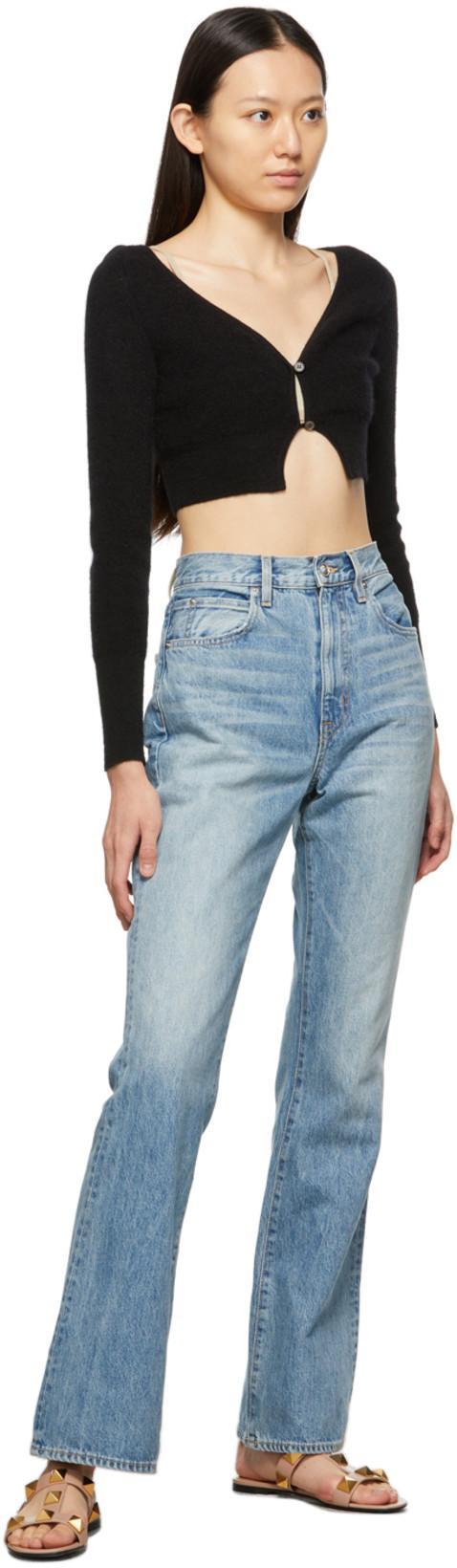 JACQUEMUS Le Cardigan Soli Wool-blend Cardigan In Black