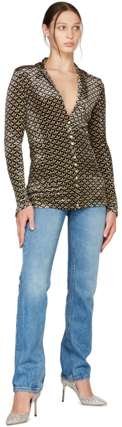 JIMMY CHOO Logo Thin-soled Shallow-mouth High-heeled Shoes In Silver