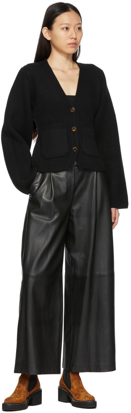 KHAITE Scarlet Knitted Cardigan In Blue