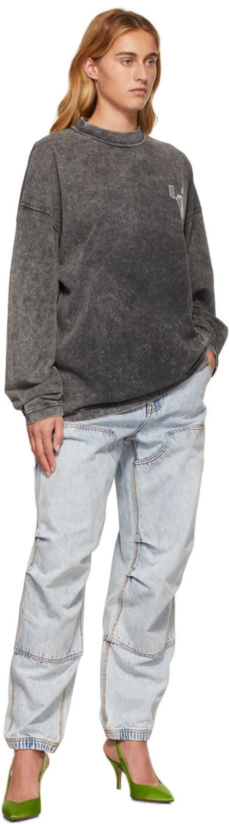 ALEXANDER WANG Jeans Workwear In Blue