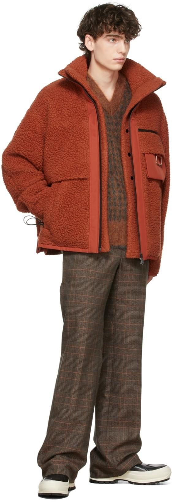 JIL SANDER Black Lace-up Boots With Contrasting Sole