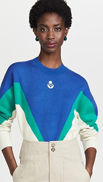 ISABEL MARANT Denvee Pointed-toe Knee-length Boots In Brown