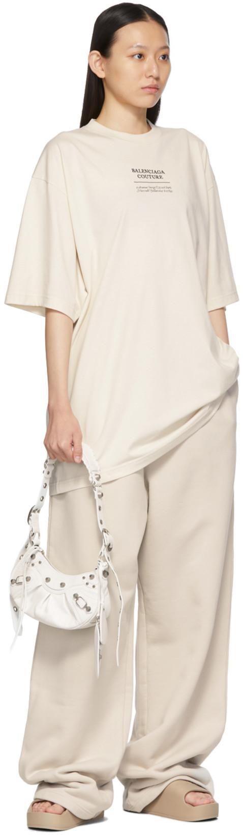 BALENCIAGA Logo-embossed Rubber Flatform Slides In Taupe