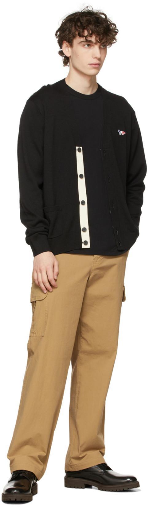 MAISON KITSUNÉ Maison Kitsune Fox Head T Shirt In Black