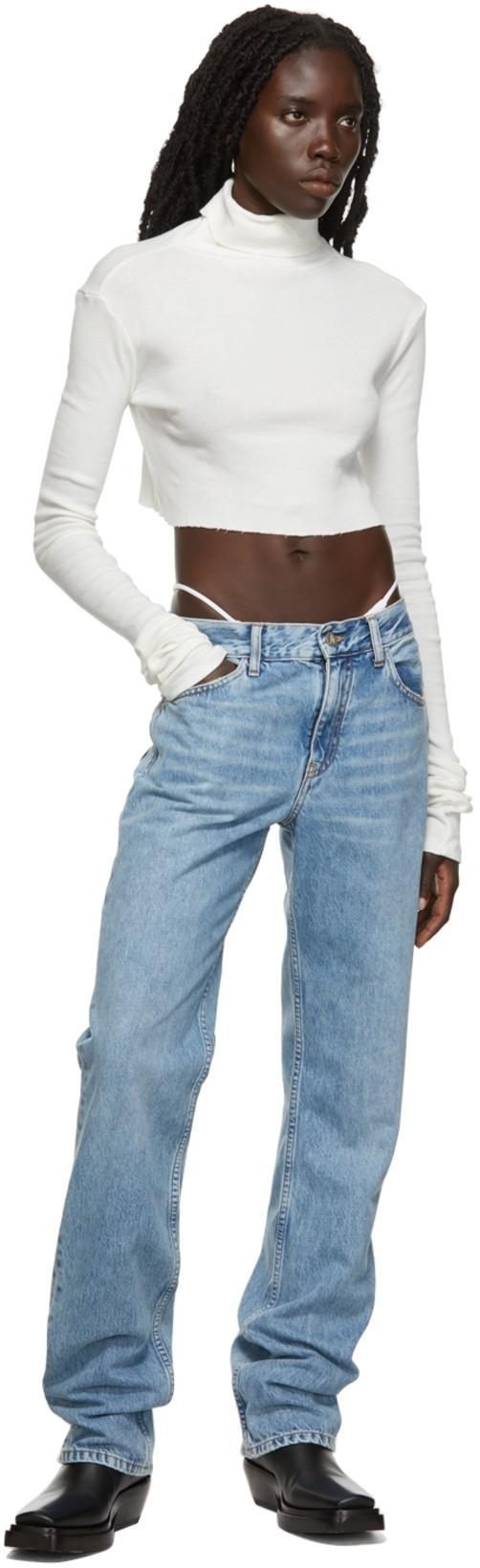 ATTICO The Jeans Blue