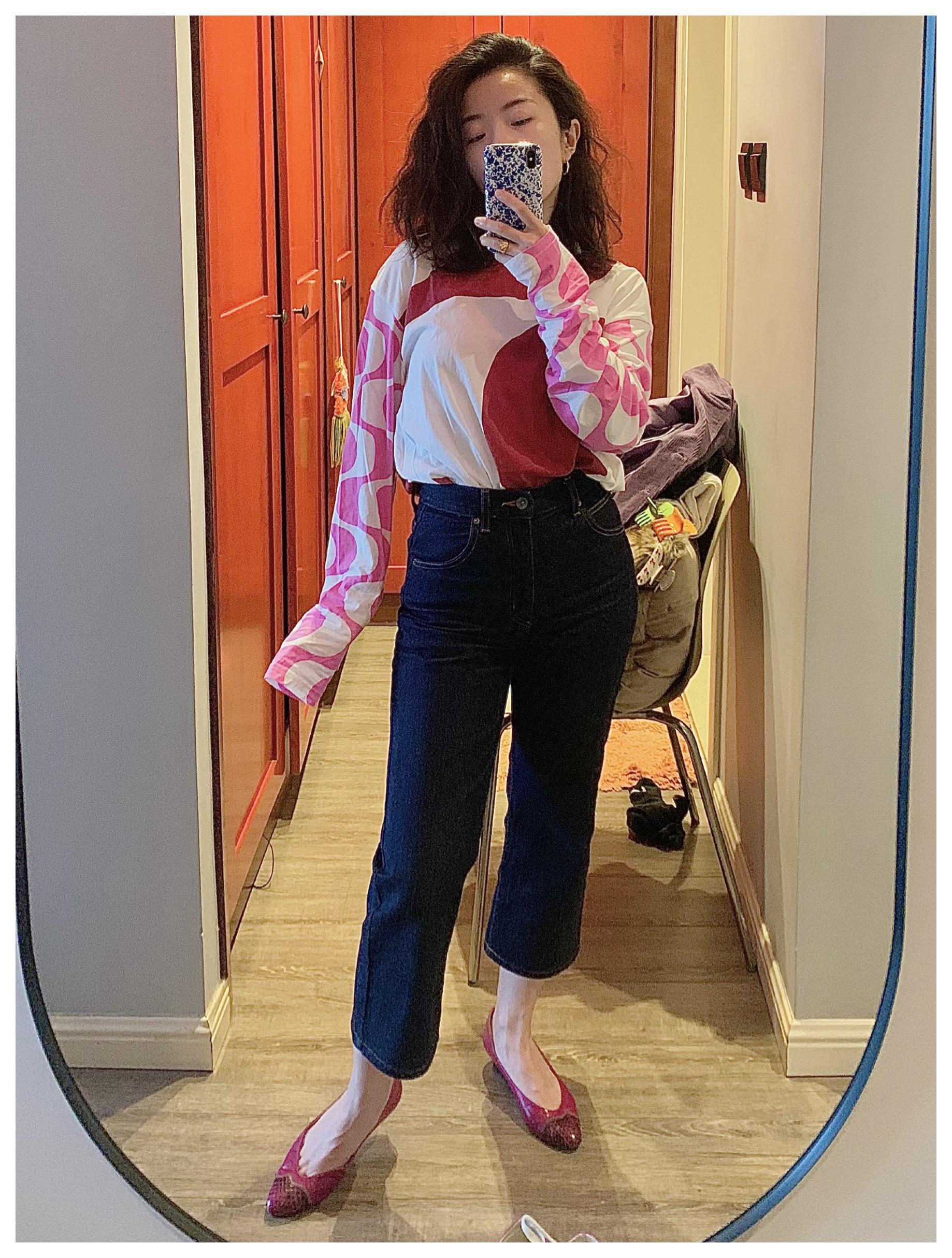 KHAITE Abigail High Rise Straight Jeans In Blue