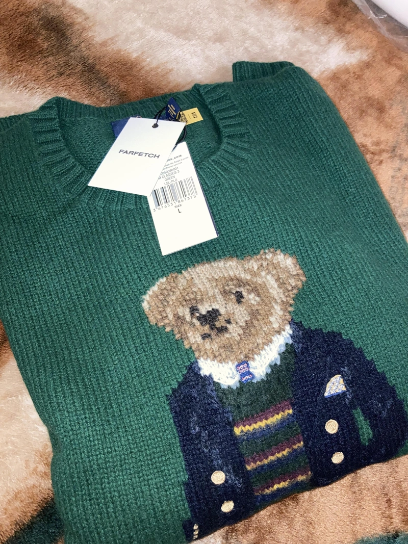 leoncash93's Post | Wearing: Polo Ralph Lauren Polo Bear Sweater In New Forest