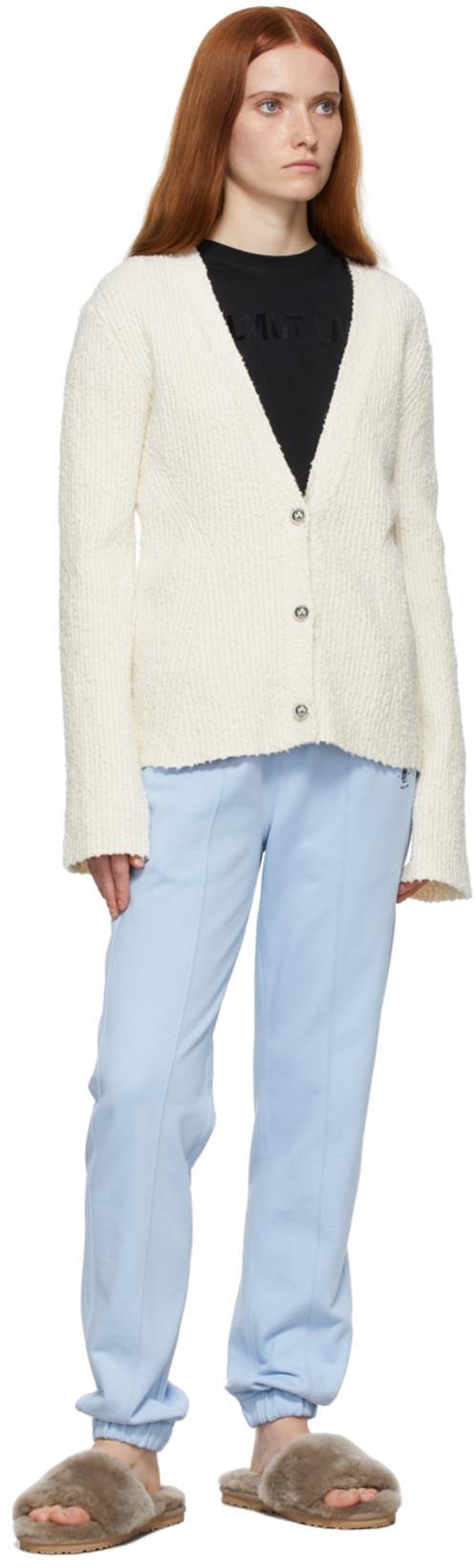 HELMUT LANG Jersey Logo Tee In Black