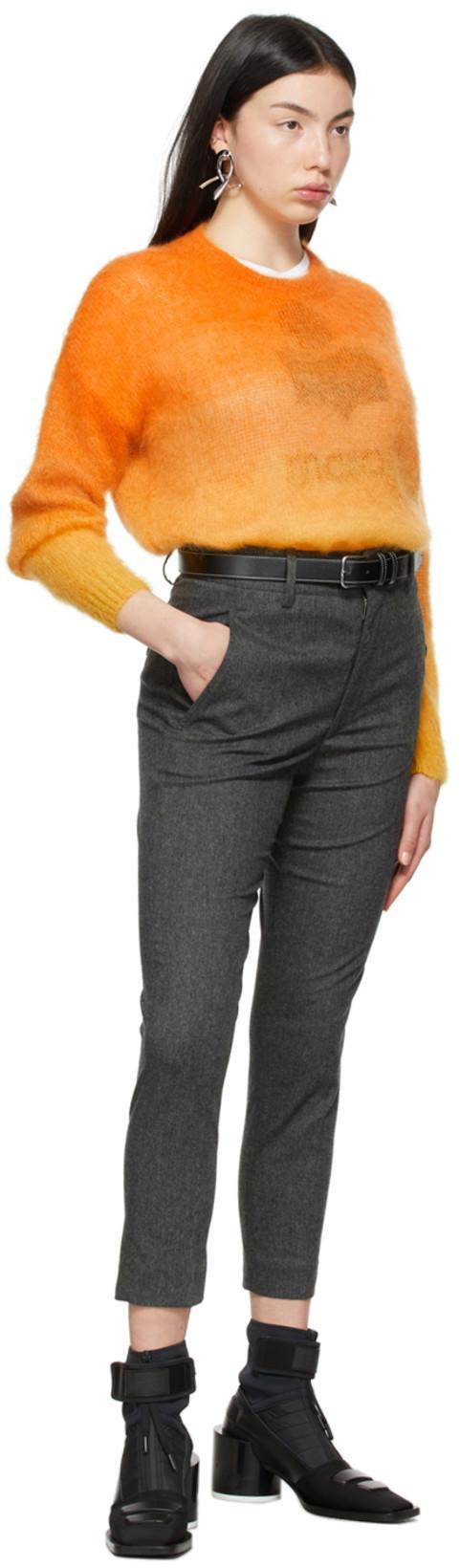 ISABEL MARANT ÉTOILE Isabel Marant Etoile Zewel T Shirt With Flocked Logo In Bianco