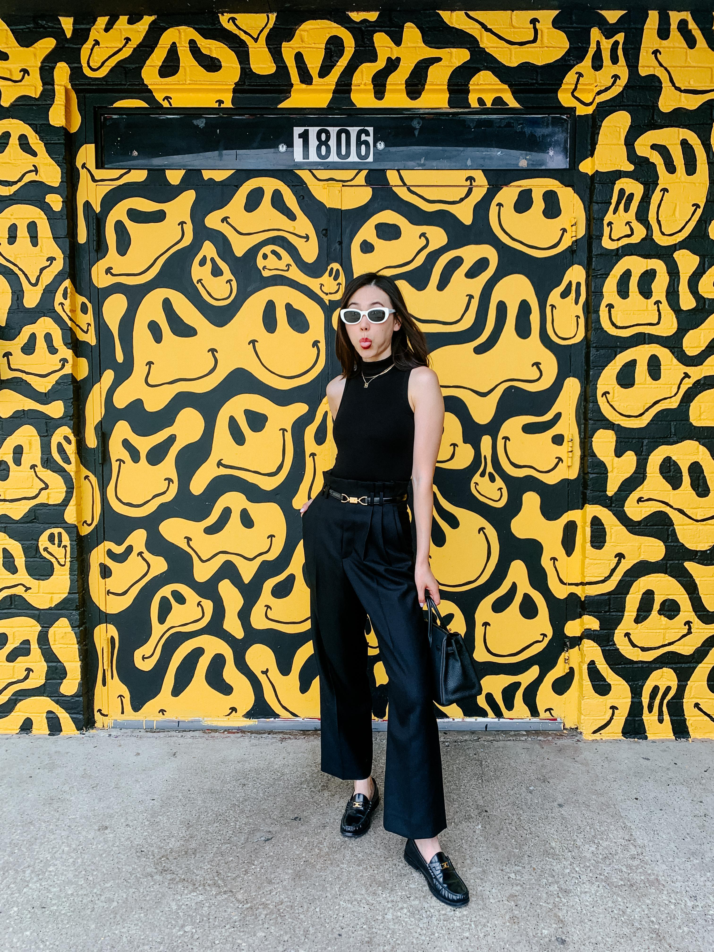 SAINT LAURENT Cat-eye Shaped Sunglasses In White