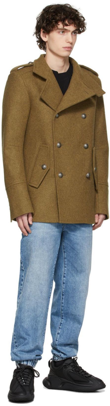 BALMAIN Round Neck Sweatshirt In Black