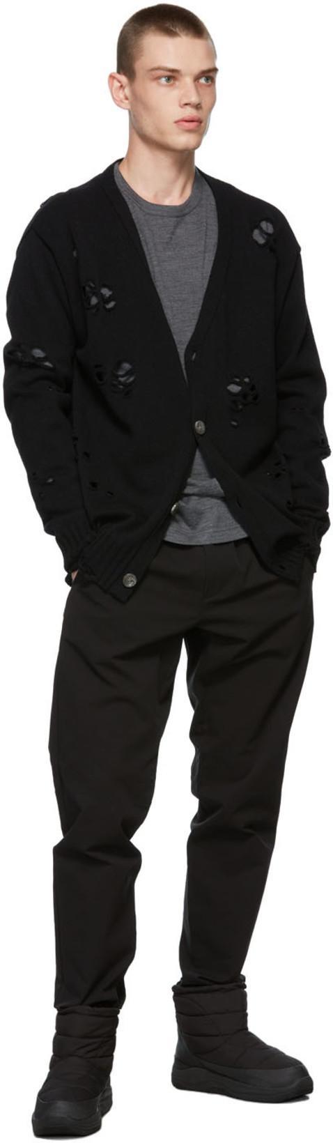 SUICOKE Bower Padded Snow Boots In Black