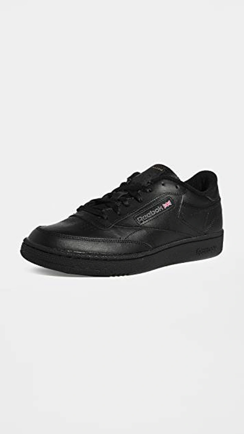 shopbop.com's Posts | 搭配: Ksubi Black Van Winkle Jeans；Reebok Club C Lace-up Sneakers In Black