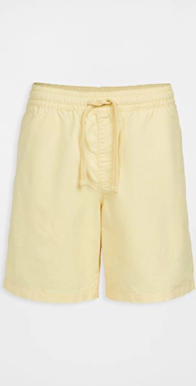 shopbop.com's Posts | 搭配: Vans Shorts 18" In Mellow Yellow；Vans Pride Collection Short Sleeve Tee In Black；Vans Sk-8 High Top Sneakers In True White