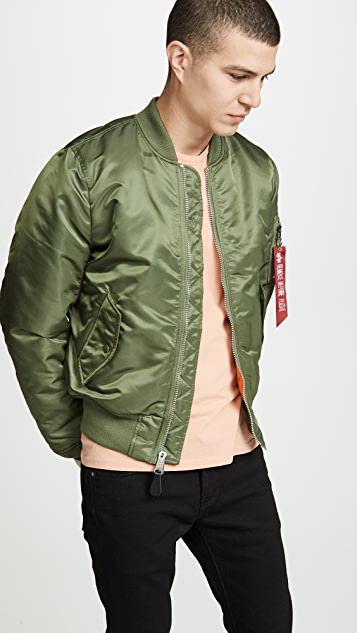 ALPHA INDUSTRIES Ma-1 Vf 59 Flight Jacket Sage Green
