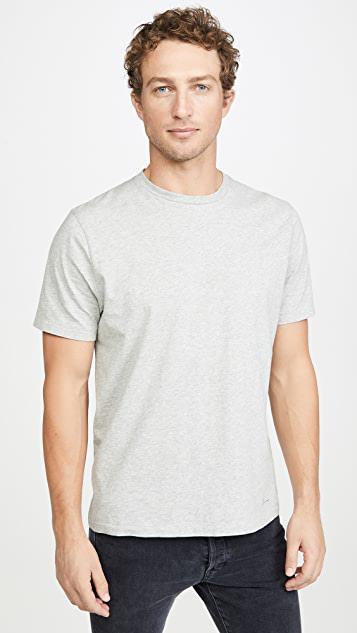 FRAME Heavyweight Slim-fit T-shirt In Noir